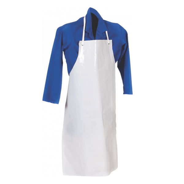 PVC Aprons White