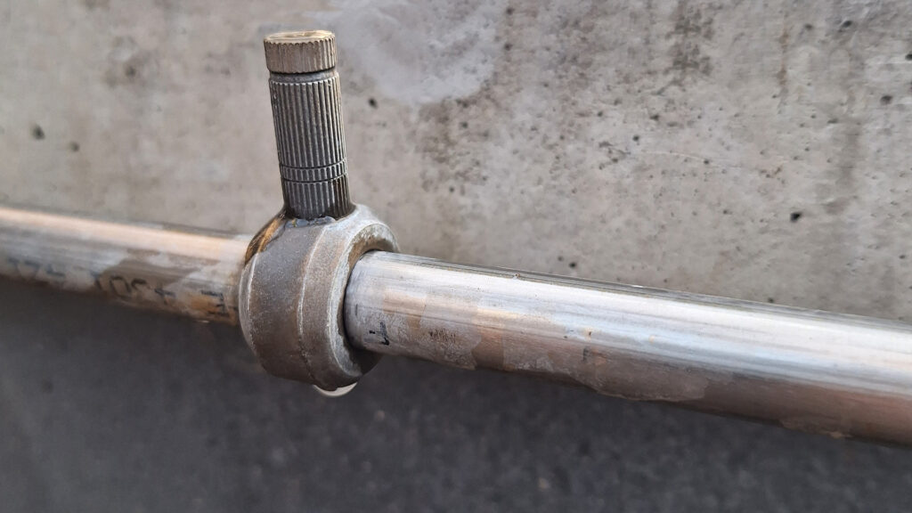 An example of a high-pressure misting system.