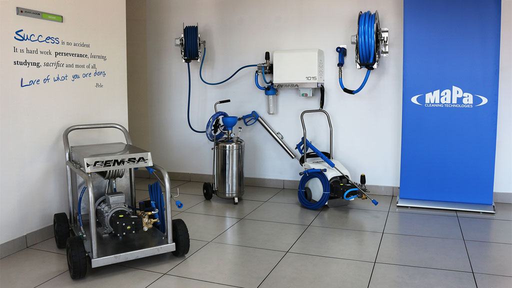 MaPa's Food-Grade Cleaning Equipment Range for Food Processing Facilities